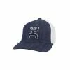 Hooey Men's Coach Flexfit Cap Denim - 2112DEWH-01 - Hats