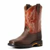 Ariat Youth Workhog Pull On Work Boots Brick - 10007837 - Kid's Boots -Clothing & Shoes Sales 02a76ffe3c94e01a5b2ceeeb9cf329af105fc682 F10 YTH WORK Couto 10007837 3 4 front