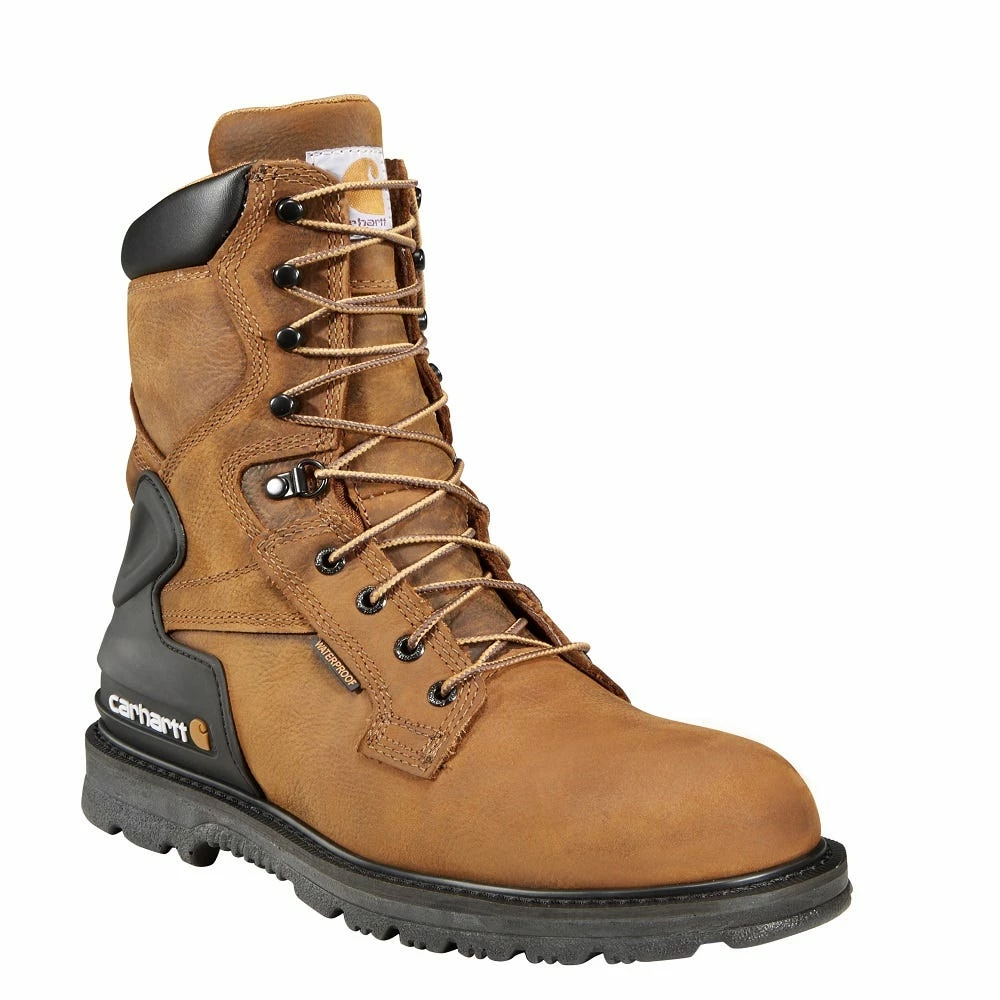 Carhartt Men's Heritage StormDefender Waterproof 8 Inch Steel Toe Work Boot - CMW8200 - Men's Boots 3 Carhartt Men's Heritage StormDefender Waterproof 8 Inch Steel Toe Work Boot - CMW8200 - Men's Boots