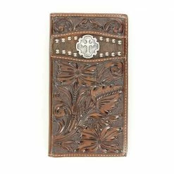 Ariat Rodeo Floral Cross Center Brown A3515402 - Wallets