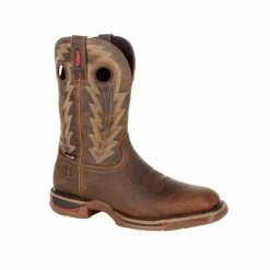 Rocky Long Range Men's 11" Western Waterproof Brown Boot - RKW0278 - Men's Boots