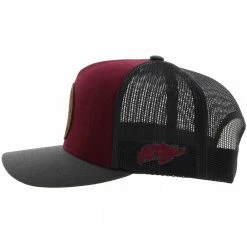 Hooey Men's Spur Burgundy/Charcoal 5-Panel Trucker Hat, One Size - 2214T-BUCH - Hats -Clothing & Shoes Sales 0b380ceda981dd7b8be20adfd6a08a8b31888120 2214T BUCH05