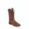 Jama Oldwest Boy's Western Boot Brown/Red - BSY1912 - Kid's Western Boots -Clothing & Shoes Sales 0c037a9609971633d45fcae33ffbc87e170b7b94 BSY1912 1