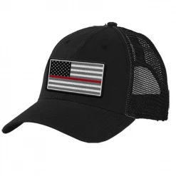 RK Americana Men's Firefighter Flag Cap Black - AMPCAP-45 - Hats