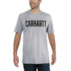 Carhartt Men's Maddock Graphic Block Logo SS T-Shirt - 103203 - Carhartt Men's T-Shirts