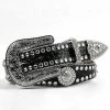 Blazin Roxx Women's Scallop Rhinestone Western Black Belt N3512001 - Belts -Clothing & Shoes Sales 125171585 125171585 image n3512001