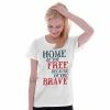 Brisco Apparel Brisco Brands Home Of The Free Because Brave Adult Short Sleeve T-Shirt - 20A1225000LWHT - T-Shirts 1 Brisco Apparel Brisco Brands Home Of The Free Because Brave Adult Short Sleeve T-Shirt - 20A1225000LWHT - T-Shirts -Clothing & Shoes Sales 12c64939306e2ee58a11b6e644c14be21f0391d3 20A1225000LWHT