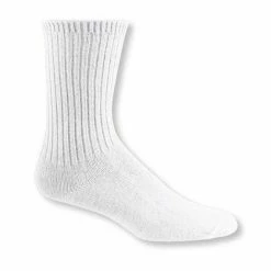 Rural King 6 Pack Crew Sock - White-Men's Large 8720-W-L - Socks