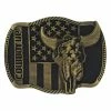 Montana Silversmiths Montana Silversmith Cowboy Up Flag Skull Brass Buckle A713C - Belt Buckles -Clothing & Shoes Sales 186d4b597cafce0a490d0ca93242534fee3ec394 17539880 17539880 image a713c