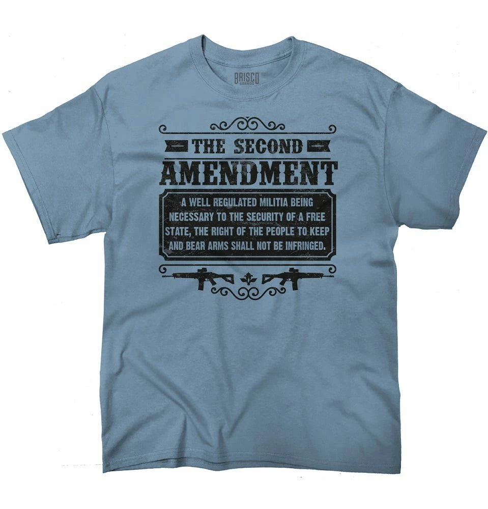 Brisco Tactical Tees Men's Second Amendment Tee - 57M35 - Men's Shirts & Tees 3 Brisco Tactical Tees Men's Second Amendment Tee - 57M35 - Men's Shirts & Tees