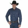 Wrangler Men's Long Sleeve Western Work Shirt Navy - MS70119 - Long Sleeve Shirts -Clothing & Shoes Sales 1a579d8b79c730e0e9419c2fd7c99377072d8ae2 MS70119 BF01 SWFF PRD 1