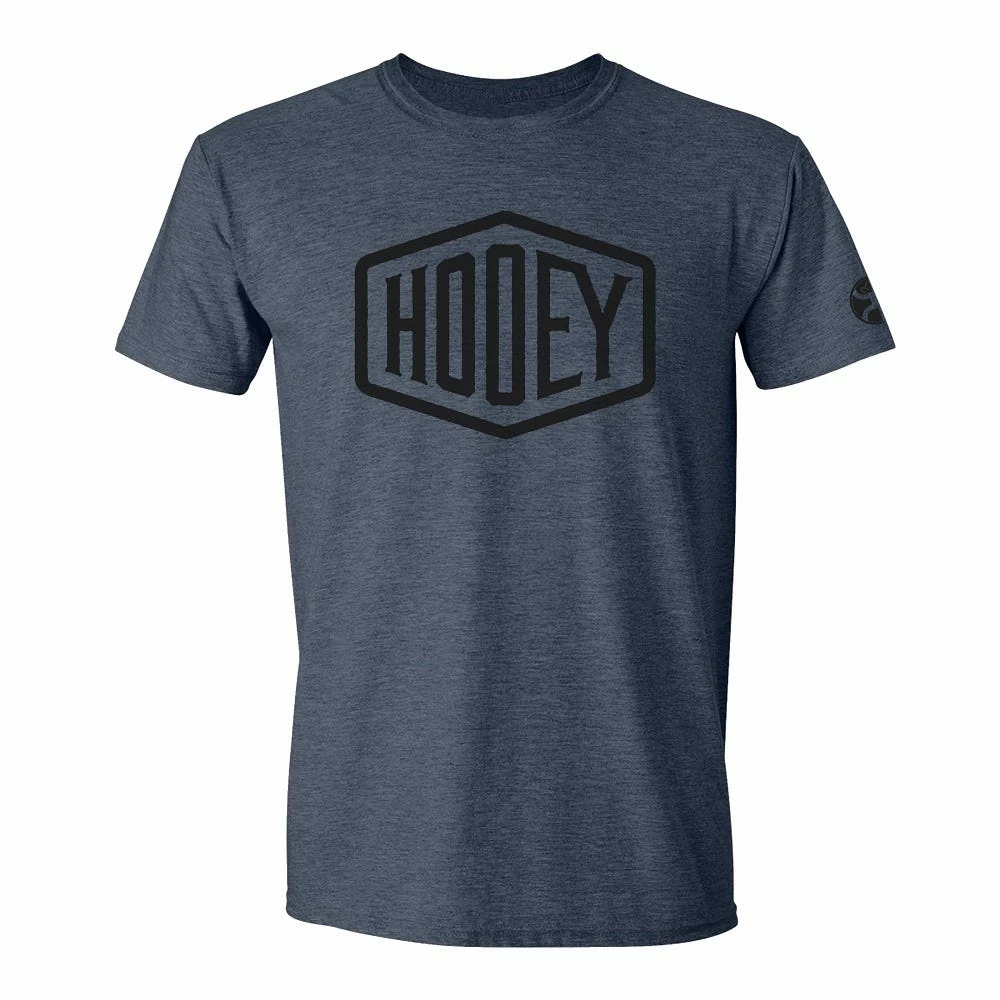 Hooey Men's Plush Shield Graphic T-Shirt Heather Navy - A0005326401 3 Hooey Men's Plush Shield Graphic T-Shirt Heather Navy - A0005326401
