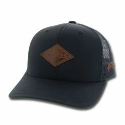 Hooey Men's Habitat Trucker Cap Black- 6007T-BK - Hats