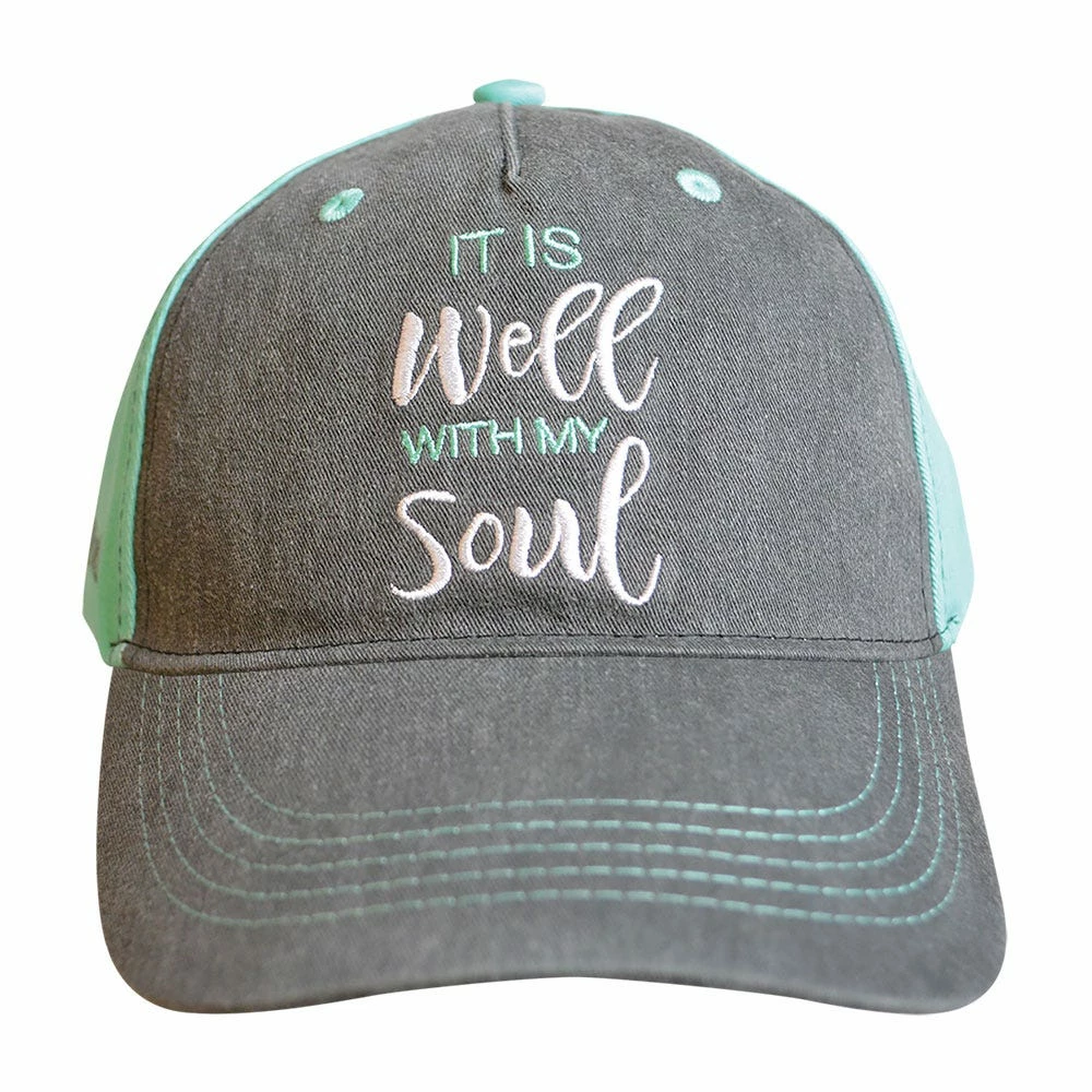 grace & truth Women's Cap It Is Well - GTC3097 - Hats 3 grace & truth Women's Cap It Is Well - GTC3097 - Hats
