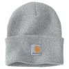 Carhartt Acrylic Watch Hat Heather Gray - A18-HGY - Hats -Clothing & Shoes Sales 205c12ed7c3d763b44b23fde754c6a73996cddde A18 HGY 1