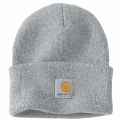Carhartt Acrylic Watch Hat Heather Gray - A18-HGY - Hats