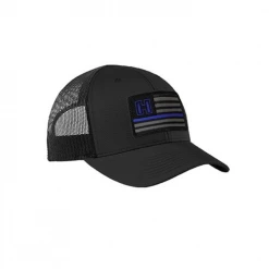 Hornady Thin Blue Line Trucker Black - 10160 - Hats