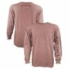 Lincoln Outfitters Men's Heavyweight Long Sleeve Pocket Graphic Tee Brick Dust - LOLSPK-01-BD - Long Sleeve Shirts -Clothing & Shoes Sales 226635f62cbb4d4938953938e0da962c345e0ca6 LOLSPK 01 BRICK DUST LIGHT HEATHER