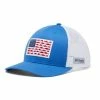 Columbia PHG Mesh Snap Back Fish Flag Ball Cap Vivid Blue - 1837001487 - Hats -Clothing & Shoes Sales 23472739508f22d7592e5666da0774c8d7f593b7 1837001487 1