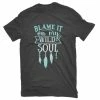 Lincoln Outfitters Ladies Blame My Wild Soul Short Sleeve T-Shirt - LO-L167 - T-Shirts -Clothing & Shoes Sales 26955cf73e3fa231e9c34596ac445e45bcc61479 LO L167 1