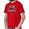 Brisco Apparel Brisco Brands God Bless America Christian Strong Men's Short Sleeve Adult T-Shirt - 20R03V25000RED - T-Shirts 2 Brisco Apparel Brisco Brands God Bless America Christian Strong Men's Short Sleeve Adult T-Shirt - 20R03V25000RED - T-Shirts -Clothing & Shoes Sales 296f00a784ed66adf87d5aecb18f0730c30ae073 20R03V25000RED