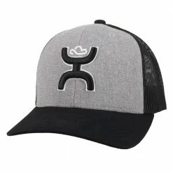 Hooey Men's Sterling Trucker Cap Grey - 2106T-GYBK - Hats