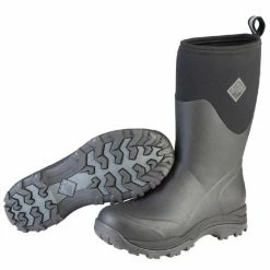 Muck Arctic Outpost Mid-Height Rubber Men's Winter Boots - AOM-000-BLK
