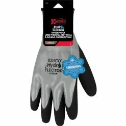 Kinco Men's HydroFlector™ Waterproof Lined Thermal Knit Shell & Double-Coated Nitrile Gloves Gray - 1886P -Clothing & Shoes Sales 2ed7a8727dc072726696ded152e1591554613c35 1886P S POG Men s 2