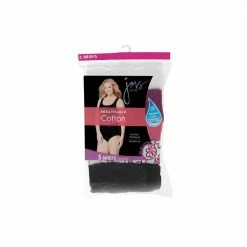 Just My Size Hanes Women's Tagless Cotton Brief Panties 5 Pack - 1610C5