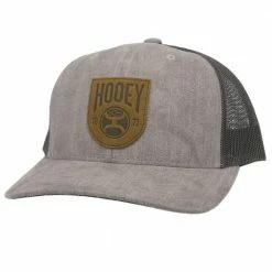 Hooey Men's Bronx Trucker Cap Grey - 2103T-GYCH - Hats