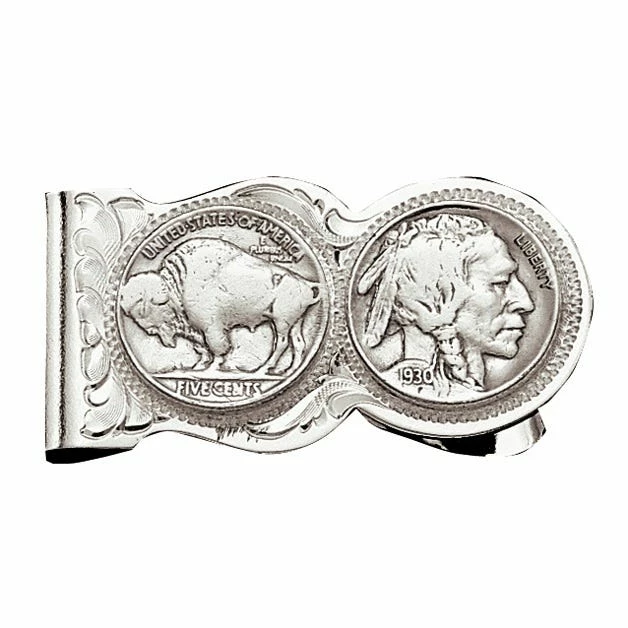 Montana Silversmiths Montana Silversmith Indian Head Nickel Money Clip MCL50 - Jewelry 3 Montana Silversmiths Montana Silversmith Indian Head Nickel Money Clip MCL50 - Jewelry