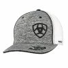 Ariat Mens Heather Grey Flex Fit 110 Cap With Offset Black Ariat Shield 1504901 - Hats & Caps -Clothing & Shoes Sales 335e2449186fd011797be57977b7b01387d92884 125172933