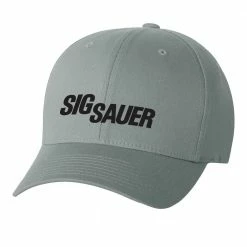 Flexfit Sig Sauer Gray Flexfit Cap L/XL - SGHATFLEXFITGY - Hats