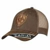 Ariat Mens Brown Cap With Light Brown Embroidery Ariat Logo 1515602 - Hats & Caps -Clothing & Shoes Sales 367108cb9d58adef17ca5e3ef12d0a8fdd255df7 125172714