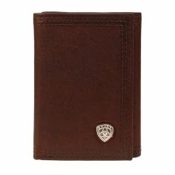 Ariat Trifold Solid Dark Copper A35122283 - Wallets