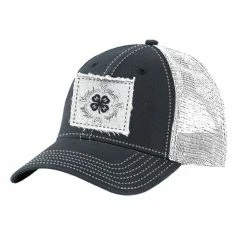 4-H Head, Heart, Hands, Patch Cap - 4HLCAP-01 - Hats