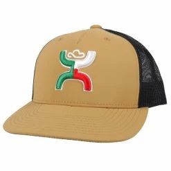 Hooey Men's Boquillas Trucker Cap Tan- 2118T-TNBK - Hats