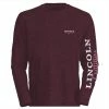 Lincoln Outfitters Ladie's Long Sleeve Logo Shirt, Windsor Wine Black Heather - LO-LLS708-WWBH - Long Sleeve Shirts Women's -Clothing & Shoes Sales 3cc09f568bbff669da0a2d079753c777413060d2 LO LLS708 WWBH