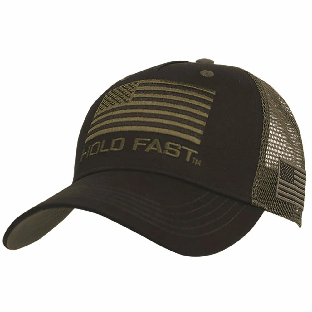 Kerusso Hold Fast Men's Cap Black Flag - HFC3340 - Hats 3 Kerusso Hold Fast Men's Cap Black Flag - HFC3340 - Hats