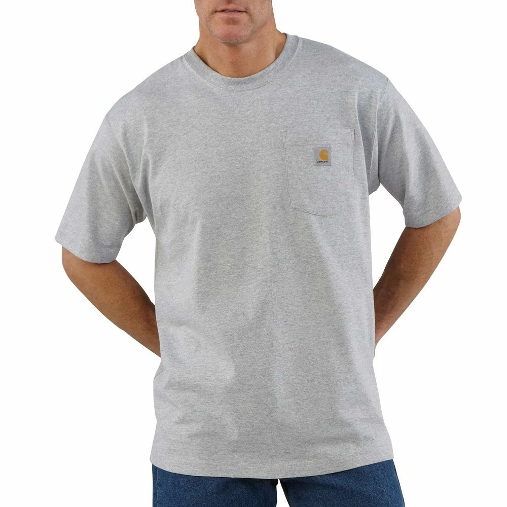Carhartt Men's Workwear Short Sleeve Jersey Original Fit - K87 - Carhartt Men's T-Shirts 3 Carhartt Men's Workwear Short Sleeve Jersey Original Fit - K87 - Carhartt Men's T-Shirts
