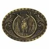 Montana Silversmiths Montana Silversmith Brass Antique Oval Buck Buckle A507C - Belt Buckles -Clothing & Shoes Sales 41a0bf786ddc01589e7c81e6c721b1de190356cb 17539874 17539874 image a507c
