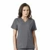 Carhartt Women's V-Neck Tech Scrub Top Pewter - C12110APEW - Tops -Clothing & Shoes Sales 466c650874ad5dbf9d6732ba0a3ecddf3a049f75 C12110APEW