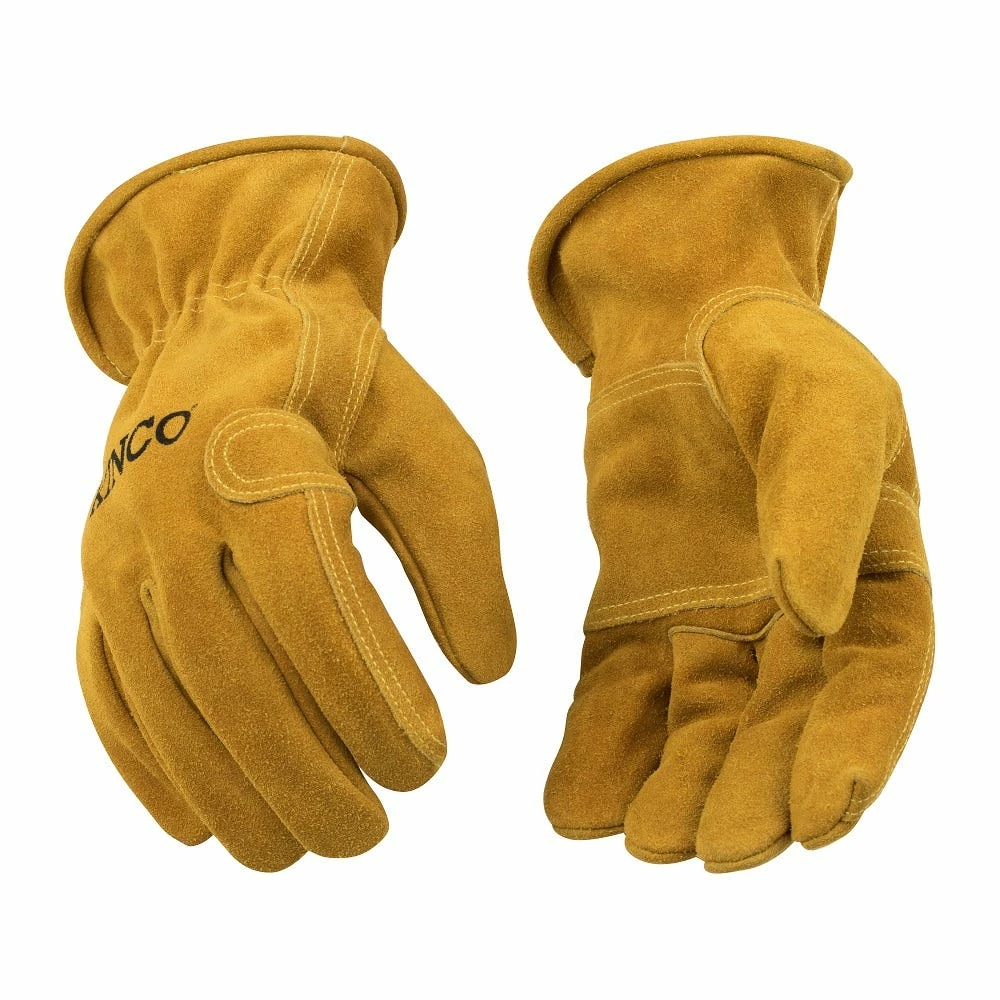 Kinco Unlined Suede Cowhide Driving Gloves with Palm Patch - 97 5 Kinco Unlined Suede Cowhide Driving Gloves with Palm Patch - 97 - Image 3