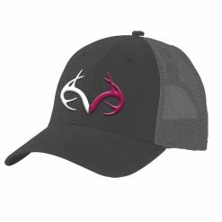 Realtree Mens Puff Antler Trucker Cap - RTCAP-304 - Hats