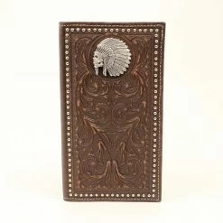 Ariat Rodeo Chief Skull Brown A3537002 - Wallets