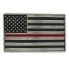Montana Silversmiths Montana Silversmith Thin Red Line Flag Buckle A644TRL - Belt Buckles -Clothing & Shoes Sales 4c4a96635259fb6d41269fd5288d1d64e0ec4c73 17539879 17539879 image a644trl