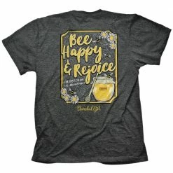 Cherished Girl Bee Happy Short Sleeve T-Shirt, Charcoal Heather Medium - CGA4087MD - T-Shirts -Clothing & Shoes Sales 4d01531593656eeb04e1a1004b320a8372098c7d CGA4087 2