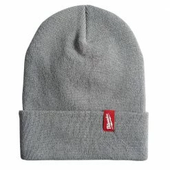 Milwaukee Men's Gray Acrylic Cuffed Beanie Hat - 506G - Other Accessories