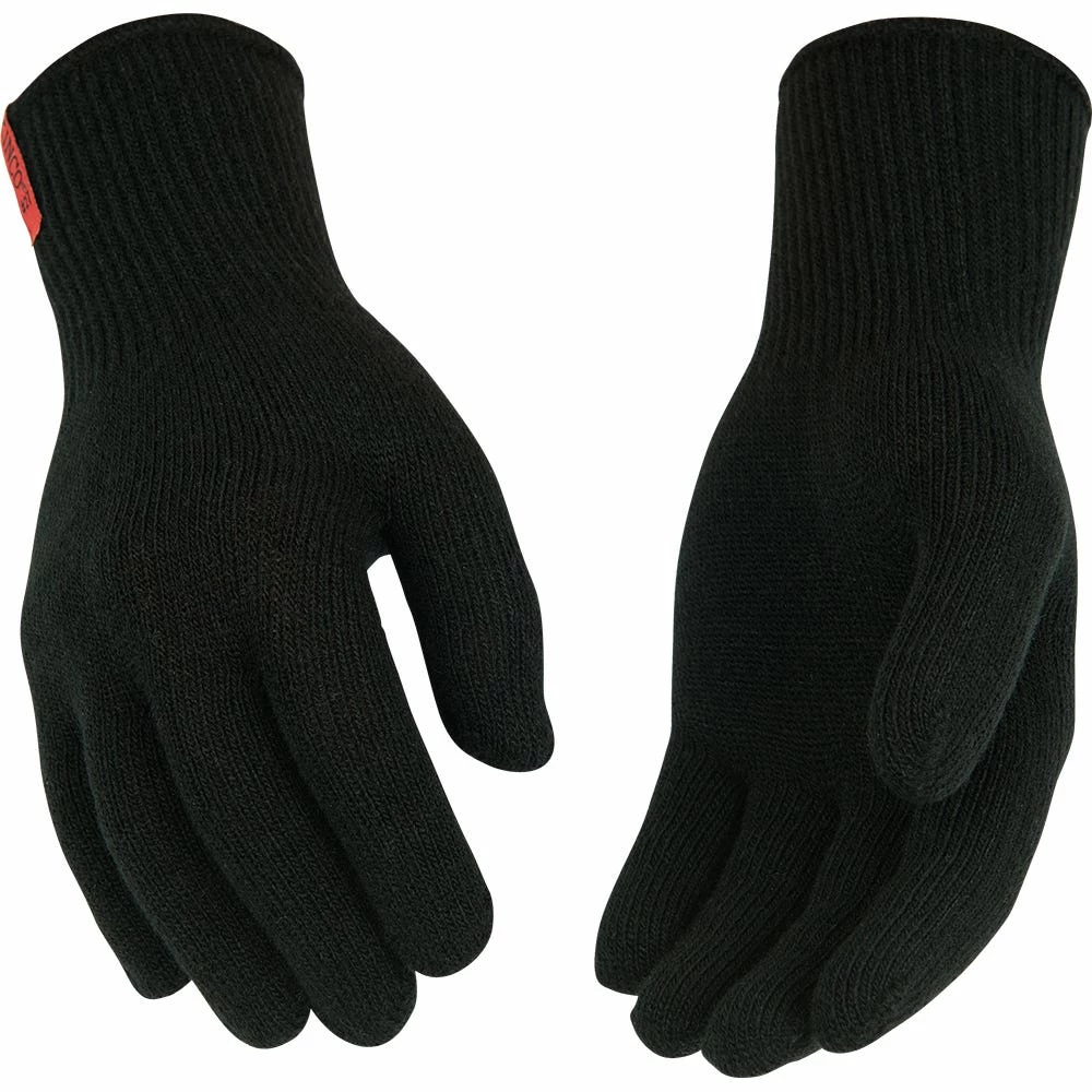 Kinco Women's Heavyweight Magic Stretch Thermal String Knit Gloves Black - 27 3 Kinco Women's Heavyweight Magic Stretch Thermal String Knit Gloves Black - 27