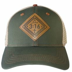 Kerusso Cap John 3:16 Leather - SWC3739 - Hats